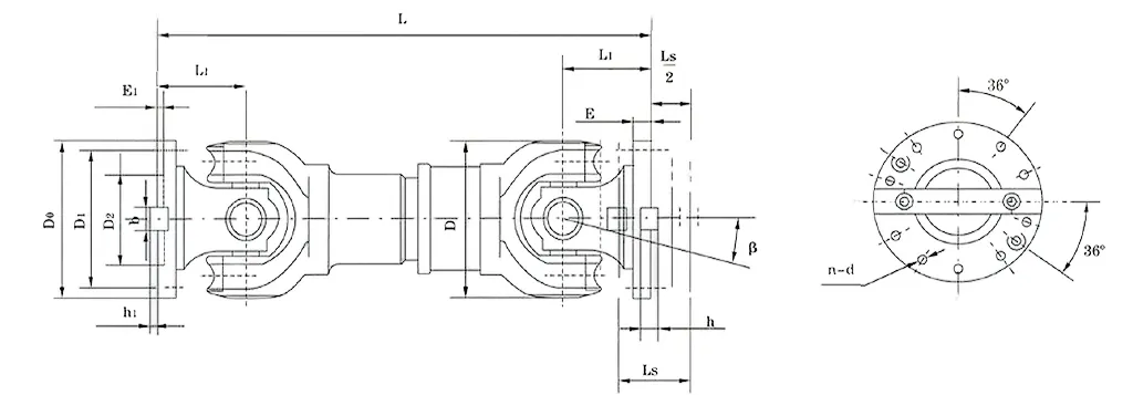 SWP-G-Super-Short-Flex-Type-Universal-Joint-Coupling