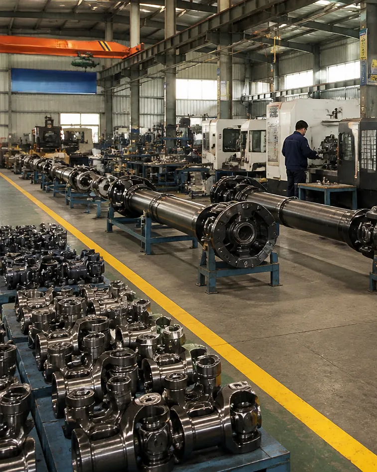 Cardan coupling shaft assembly engineering at UK Ever-power Cardan Coupling Co., Ltd.