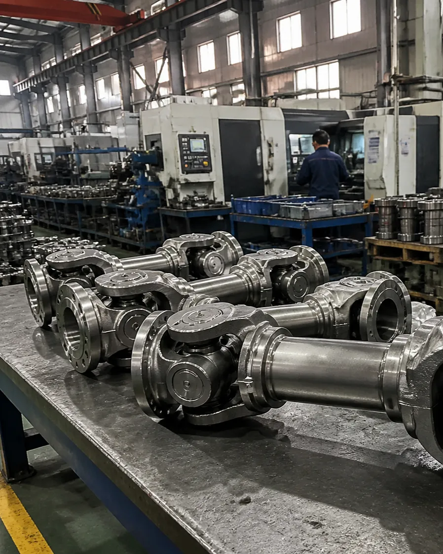 Cardan coupling quality inspection process