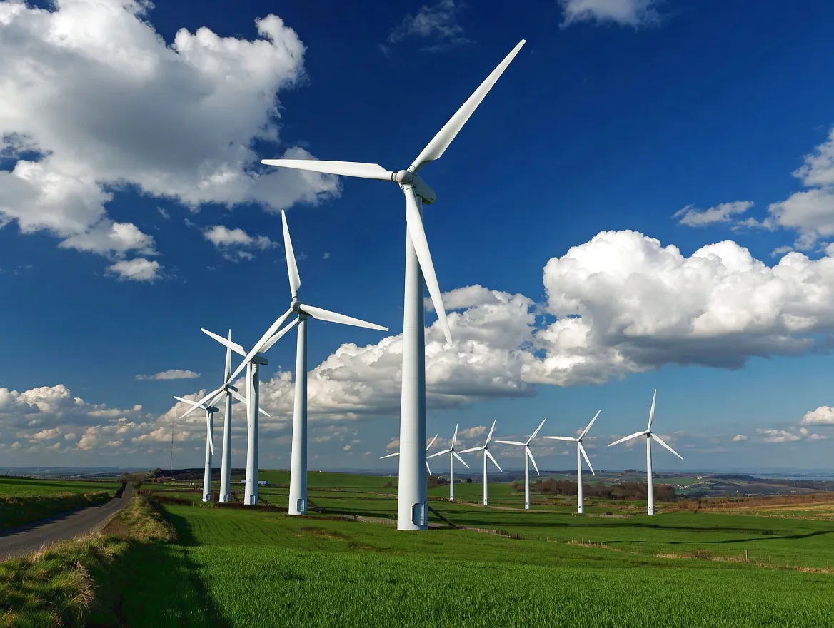 Wind turbine drivetrain cardan shaft application