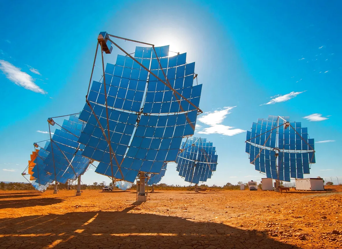 Cardan Coupling application in solar parabolic trough CSP field
