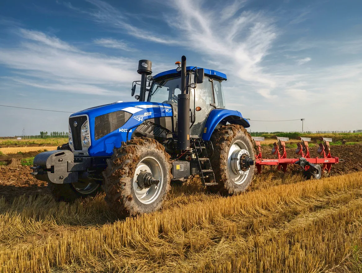 Tractor PTO Application in Field
